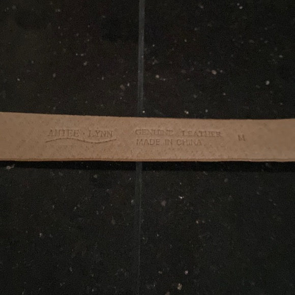 NWOT AIMEE LYNN coated leather leopard belt - Picture 7 of 9